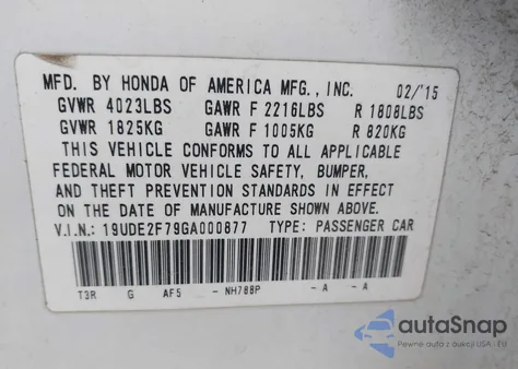 2016 Acura Ilx Premium Package/Technology Plus Package z USA, uszkodzony, nr VIN 19UDE2F79GA000877